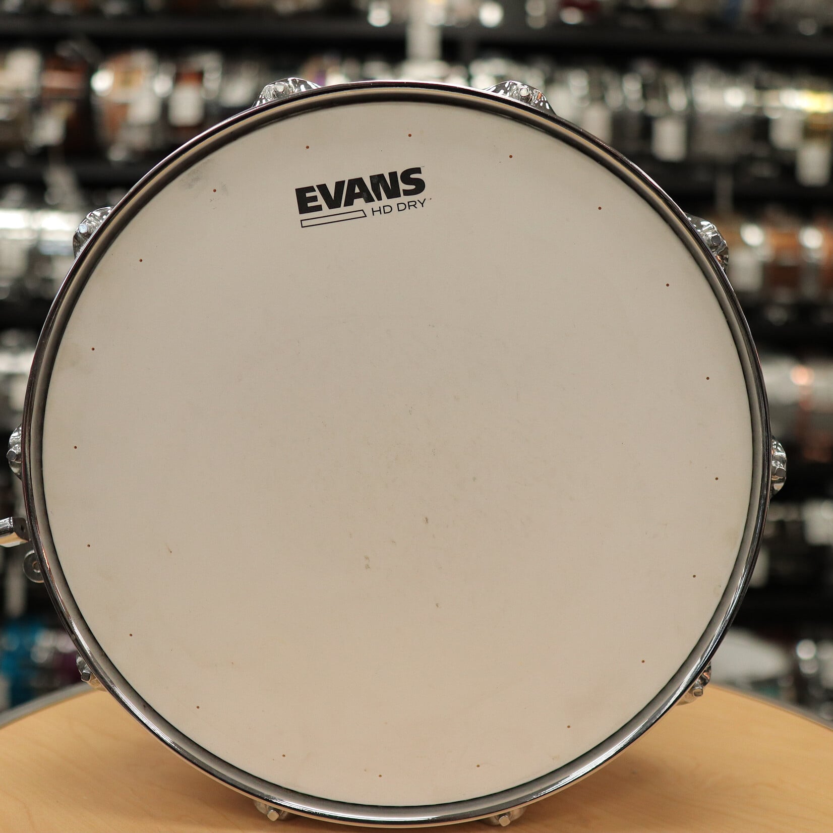 YAMAHA Pre-Owned MIJ Yamaha Maple Custom Absolute 5.5x14" Snare Drum (Pink Champagne)
