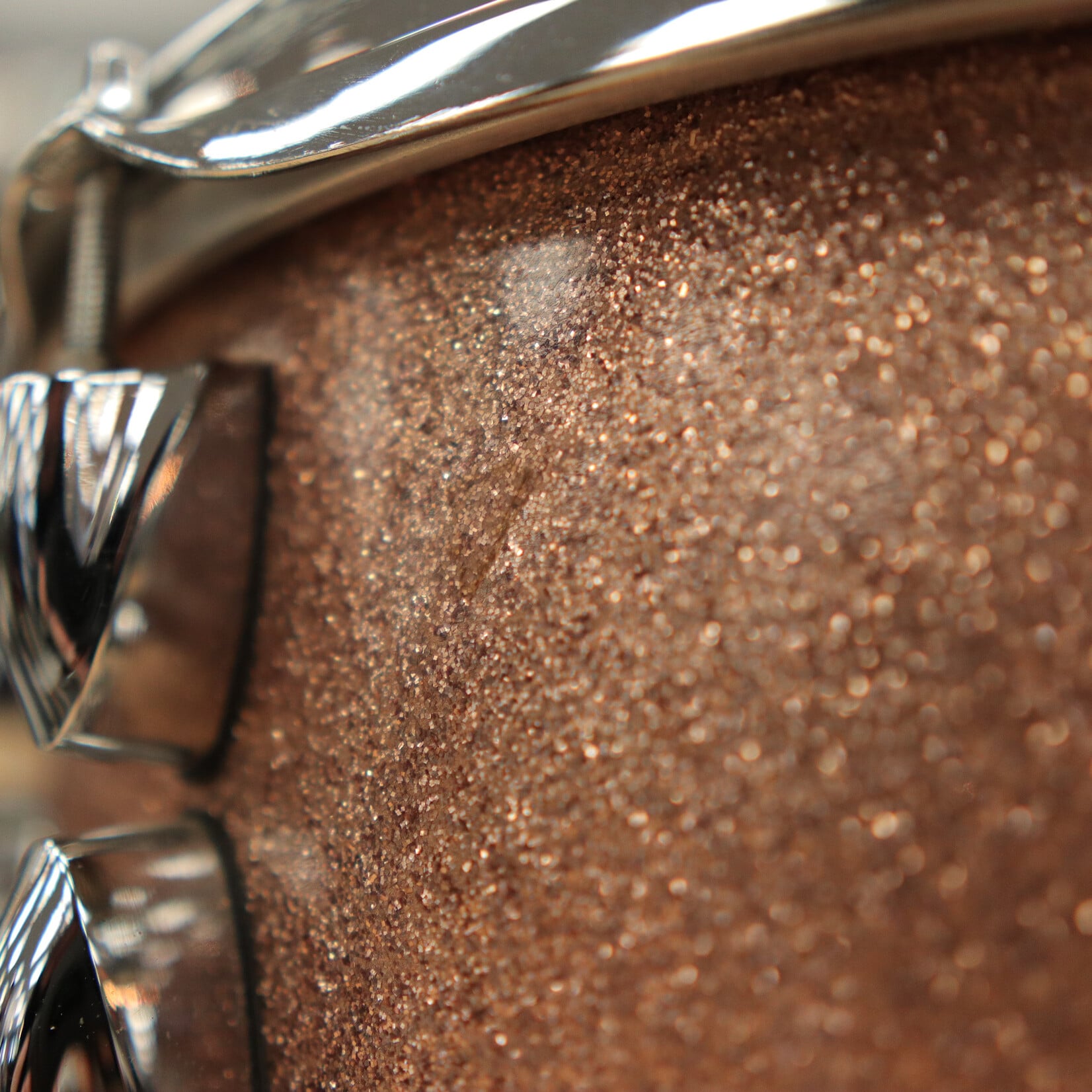 YAMAHA Pre-Owned MIJ Yamaha Maple Custom Absolute 5.5x14" Snare Drum (Pink Champagne)