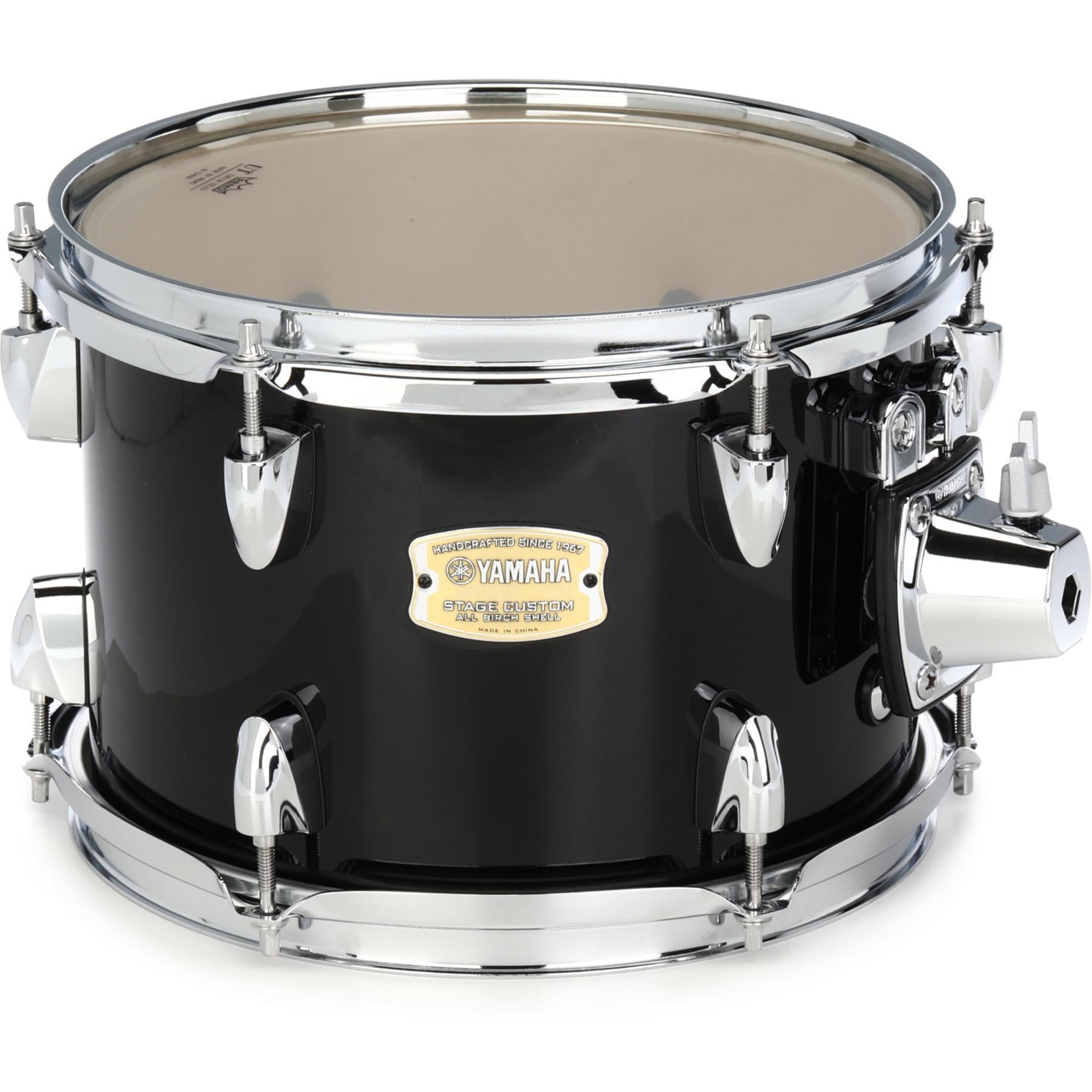 YAMAHA Yamaha Stage Custom Birch 7 x 10" Tom  (Raven Black) SBT-1007RB
