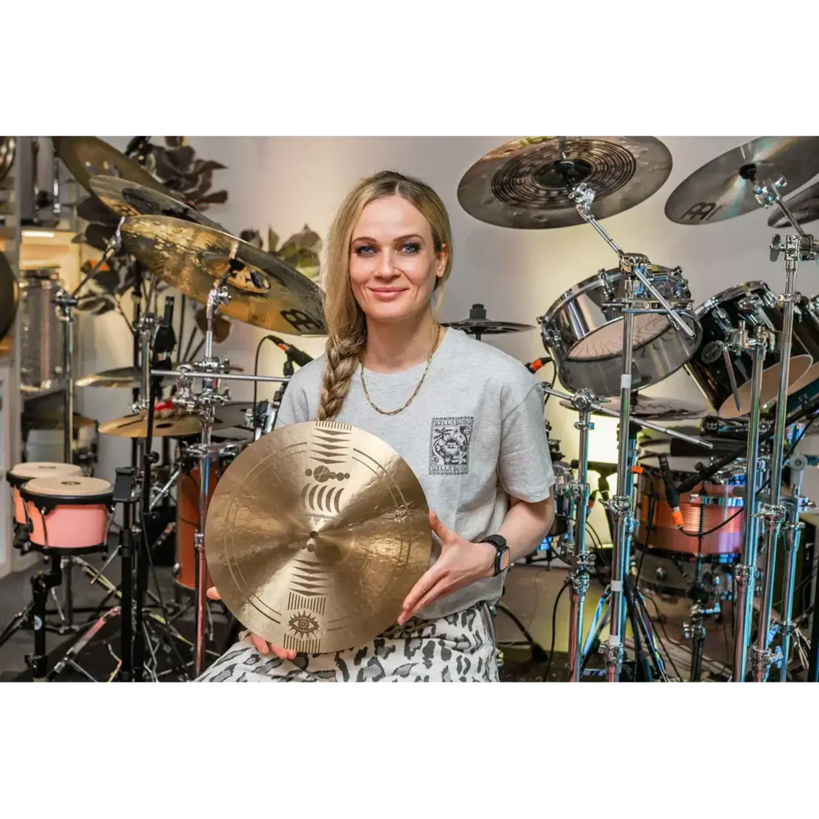 Meinl Meinl Artist Design Cymbal 14" Anika Nilles - Lunar Hats - AD4