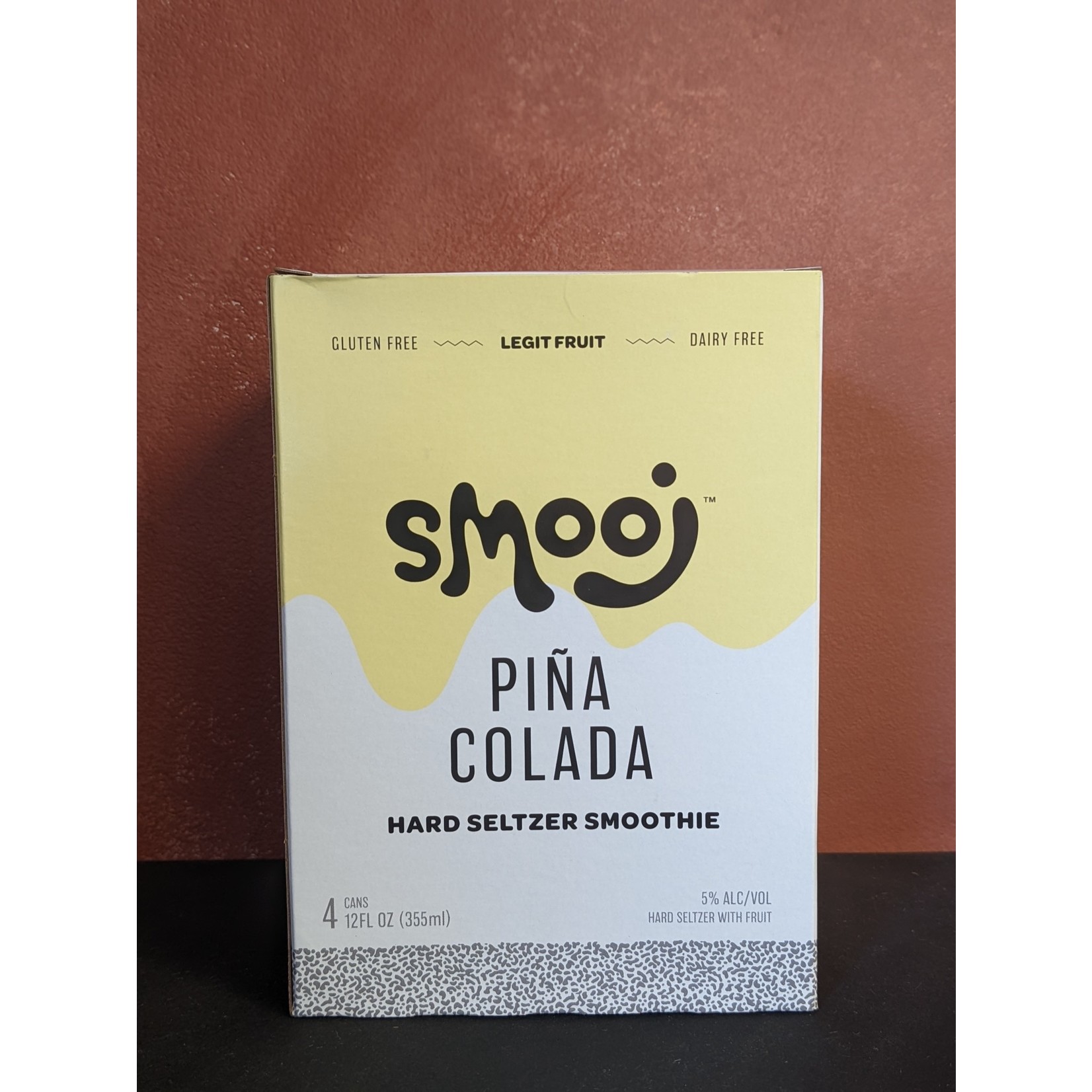 Smooj "Pina Colada" Hard Smoothie Seltzer 12 oz CAN