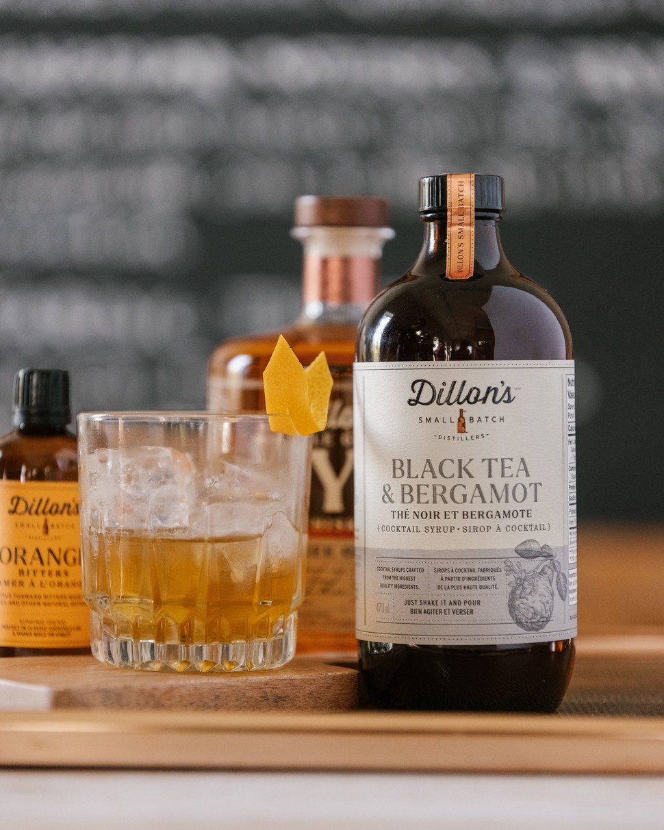 Cocktailing Ideas - Tea & - Small Old Bergamot Dillon\'s Distillers Batch Fashioned