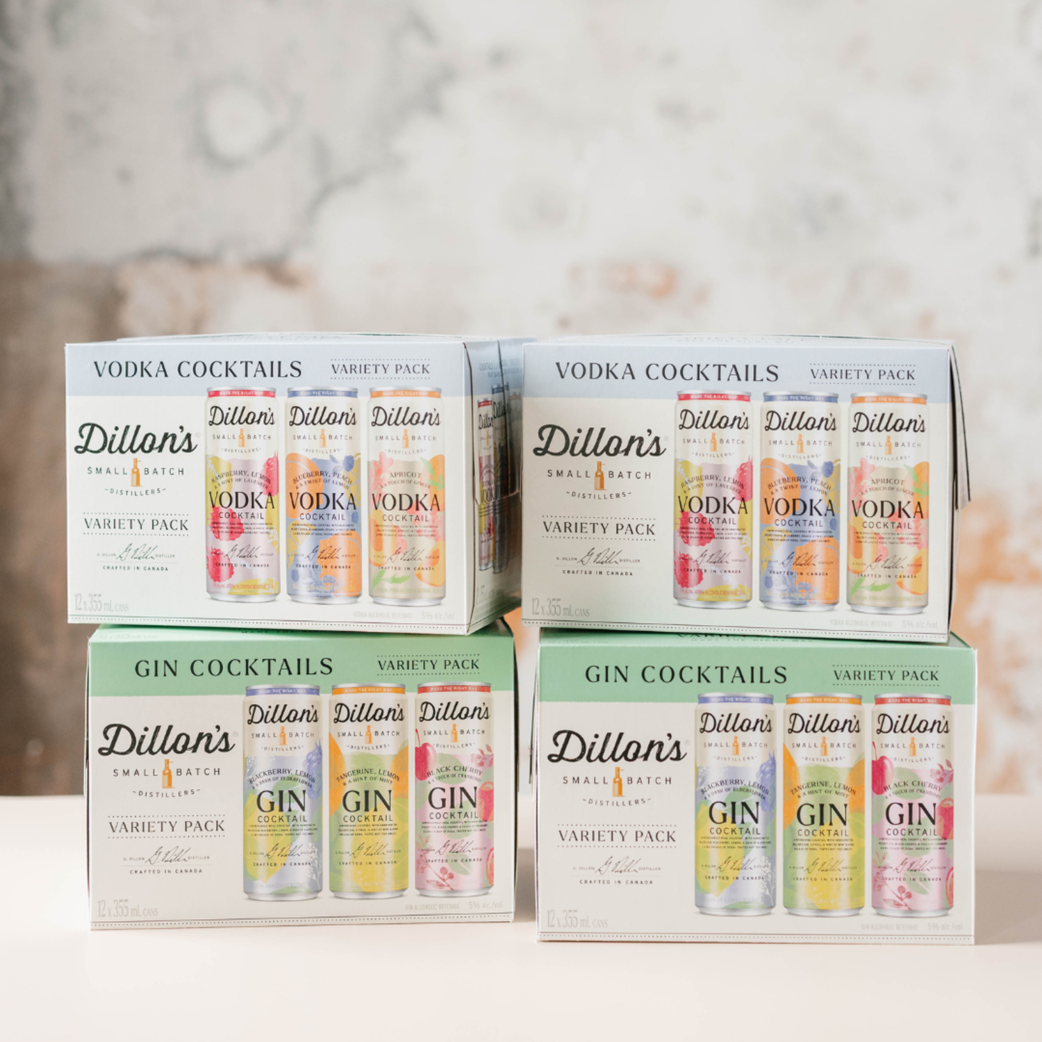 Dillon's Gin Cocktail Variety Pack - Dillon's Small Batch Distillers