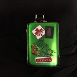 Glass Case w/Cdn Flag