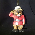 * RCMP Mountie Beaver Ornament