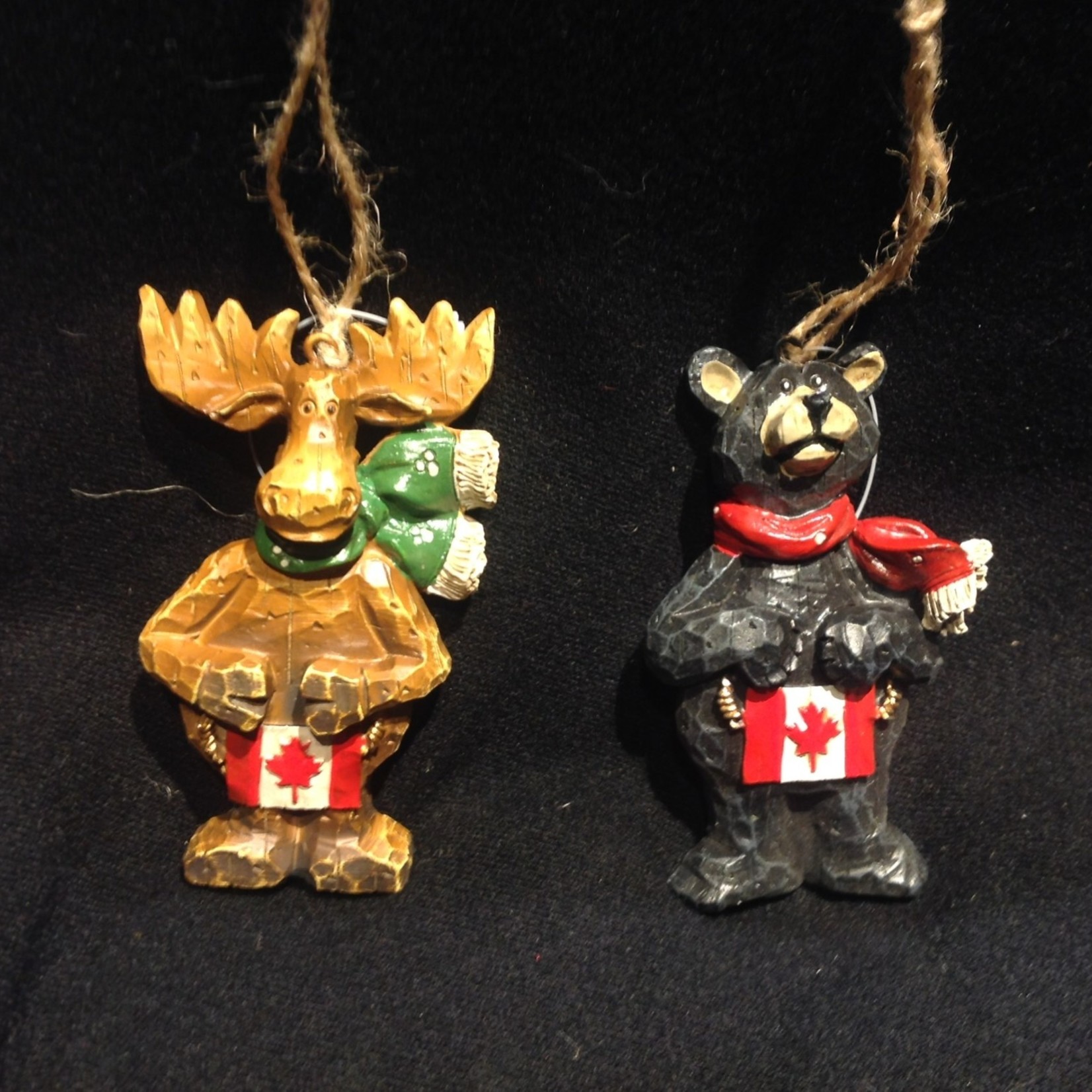 Moose/Bear w/Canada Flag 2A (Moose only)