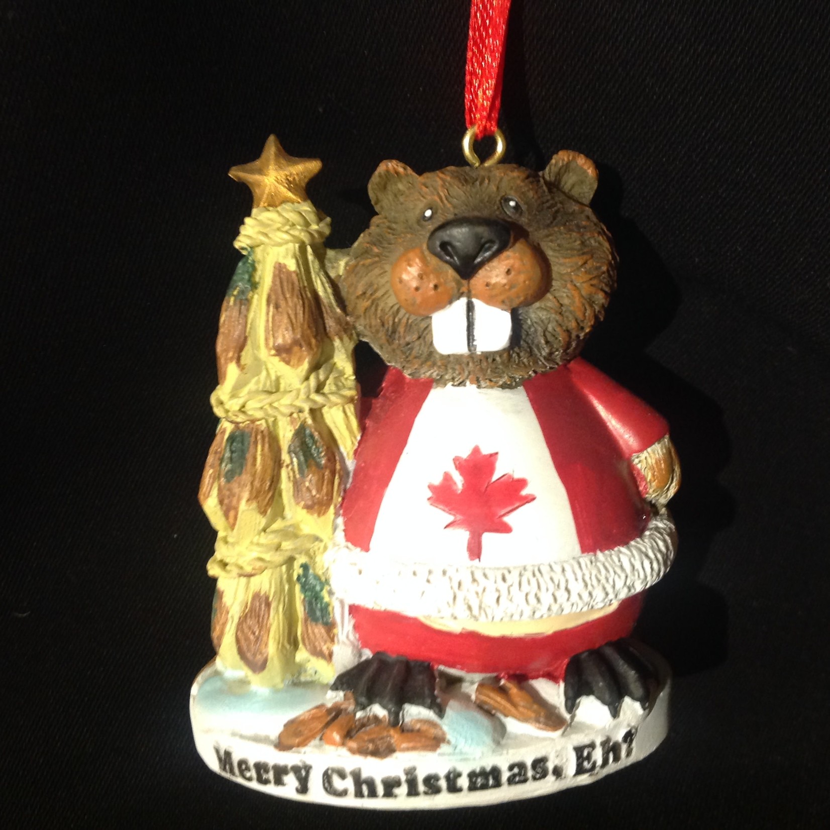 * Christmas Eh Beaver Ornament