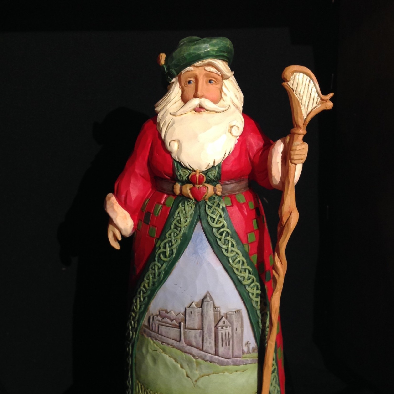 Jim Shore - 7.25" Irish Santa
