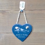 Slate Heart Ornament