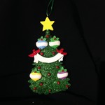 **Green Tree - 4 Ornament