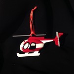 Helicopter Ornament