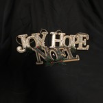3x7" Metal Joy/Hope/Noel Orn 3A