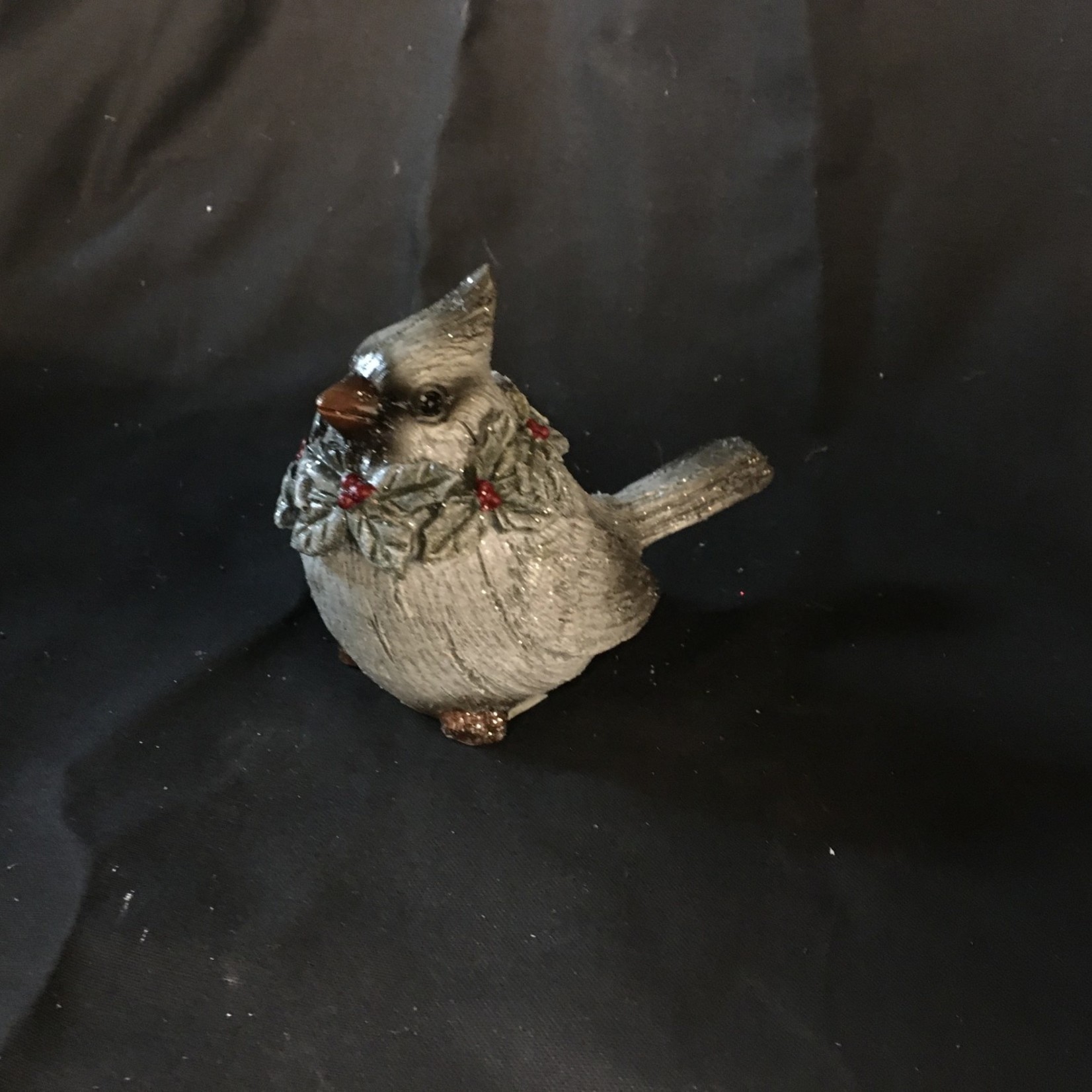 Grey Cardinal Figurine (Small) 2A