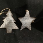 **Galvanized Star/Tree 2A