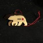 **Double Layered Bear Ornament