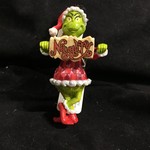 Jim Shore - Grinch w/Sign Orn (box)