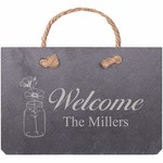 Slate Hanging Sign 8x6"