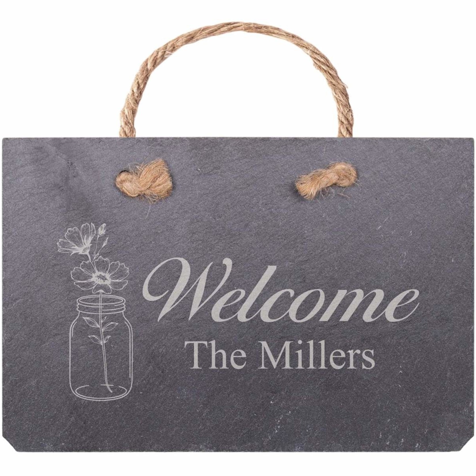 Slate Hanging Sign 8x6"