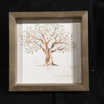 Framed Tree Sign 11x11”