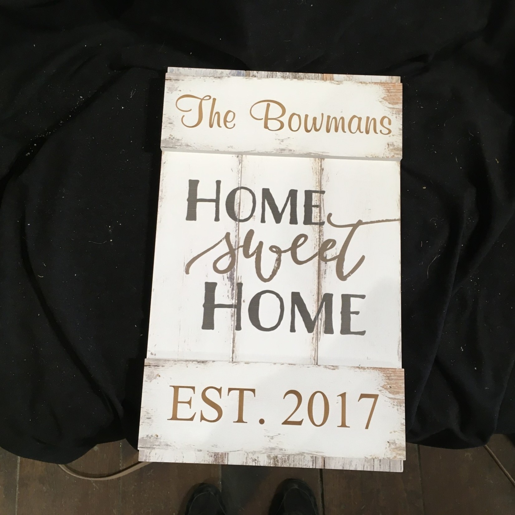 Home Sweet Home Sign 17x10.5”