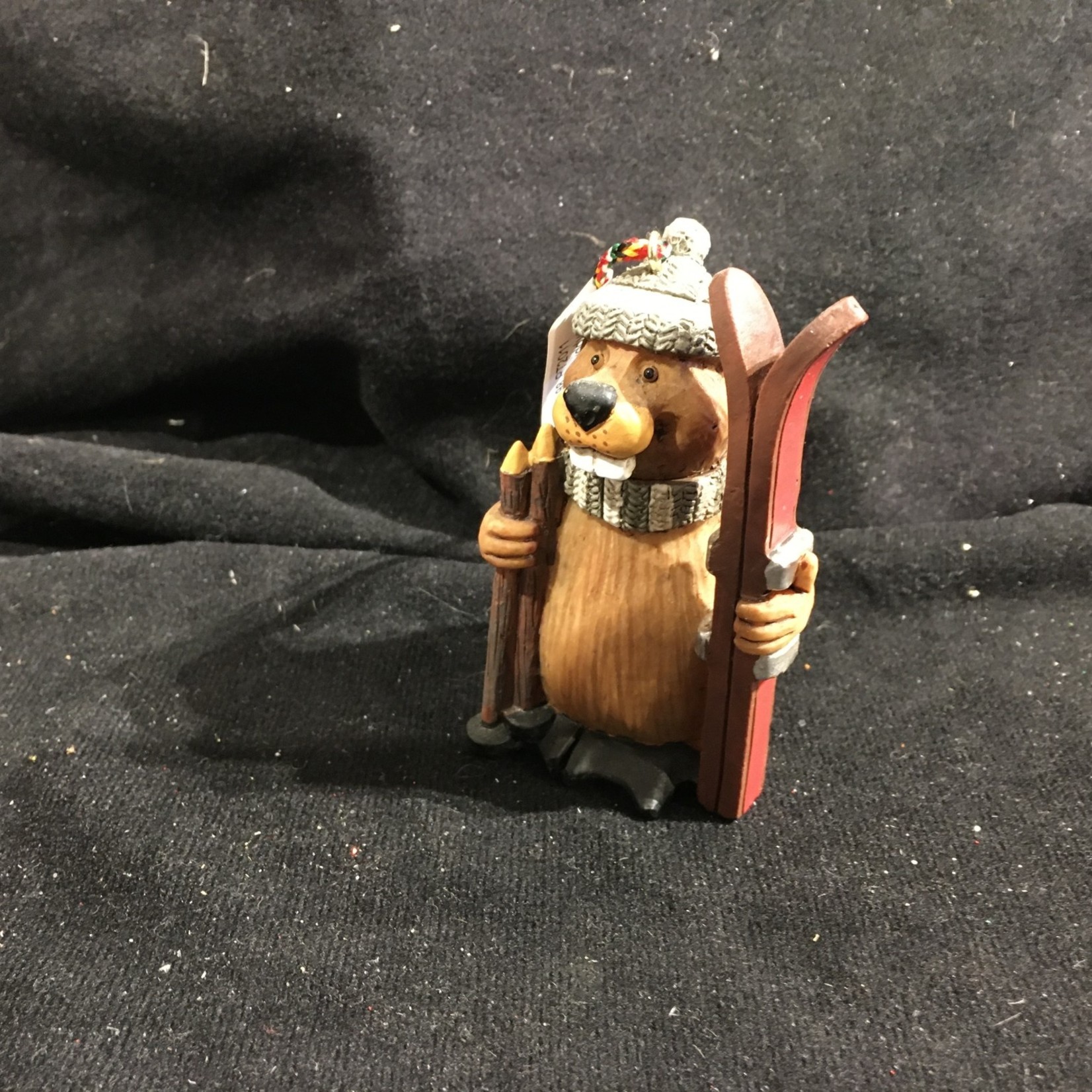 Buddy the Beaver Orn - Skier