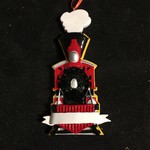 Train Coming Ornament