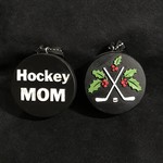 * Hockey Mom Puck Orn