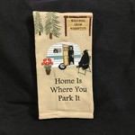 Home Is Where You Park It Tea Towel