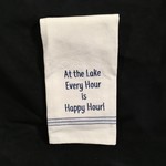 Every Hour At The Lake Tea Towel