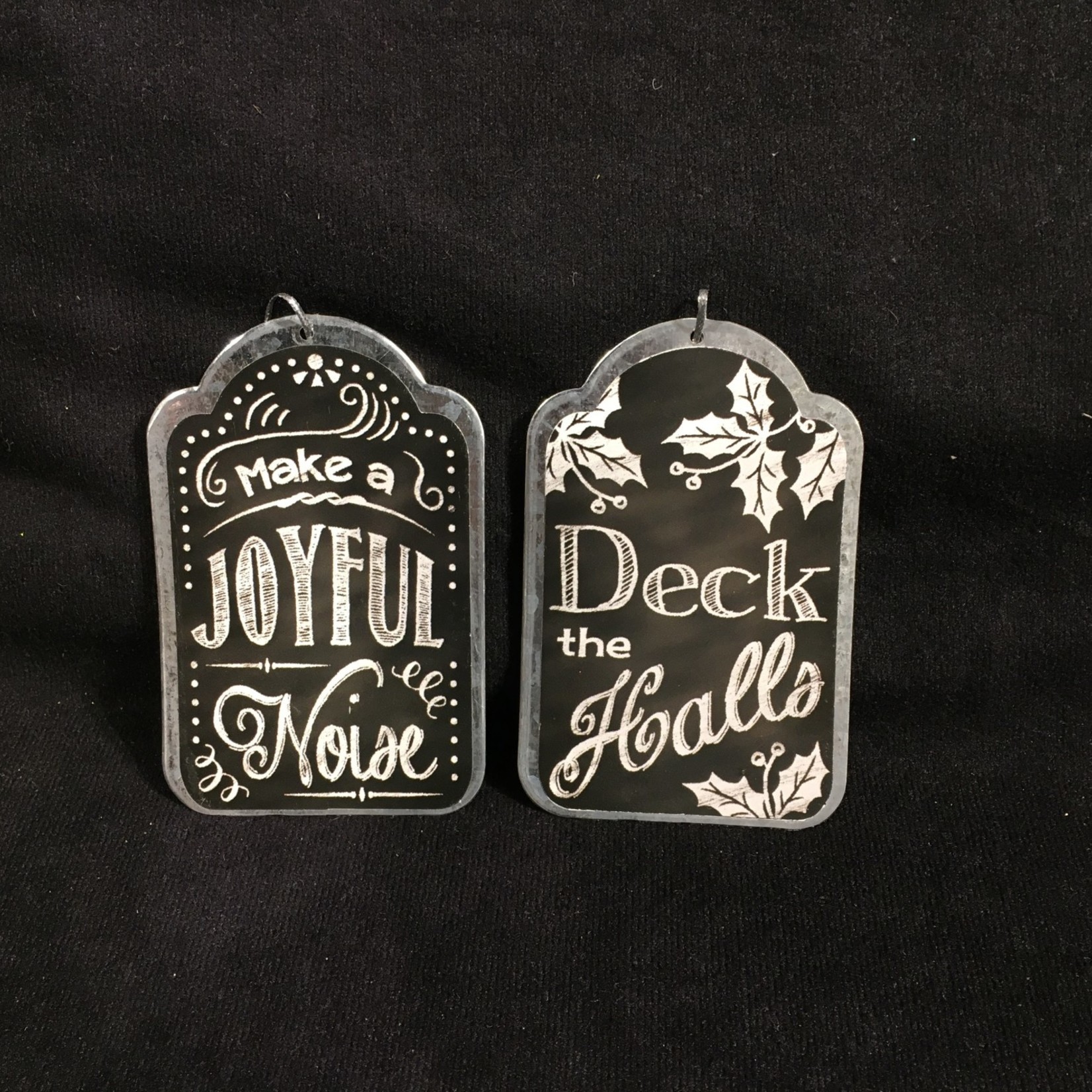 **Chalkboard Tag Ornament 2A