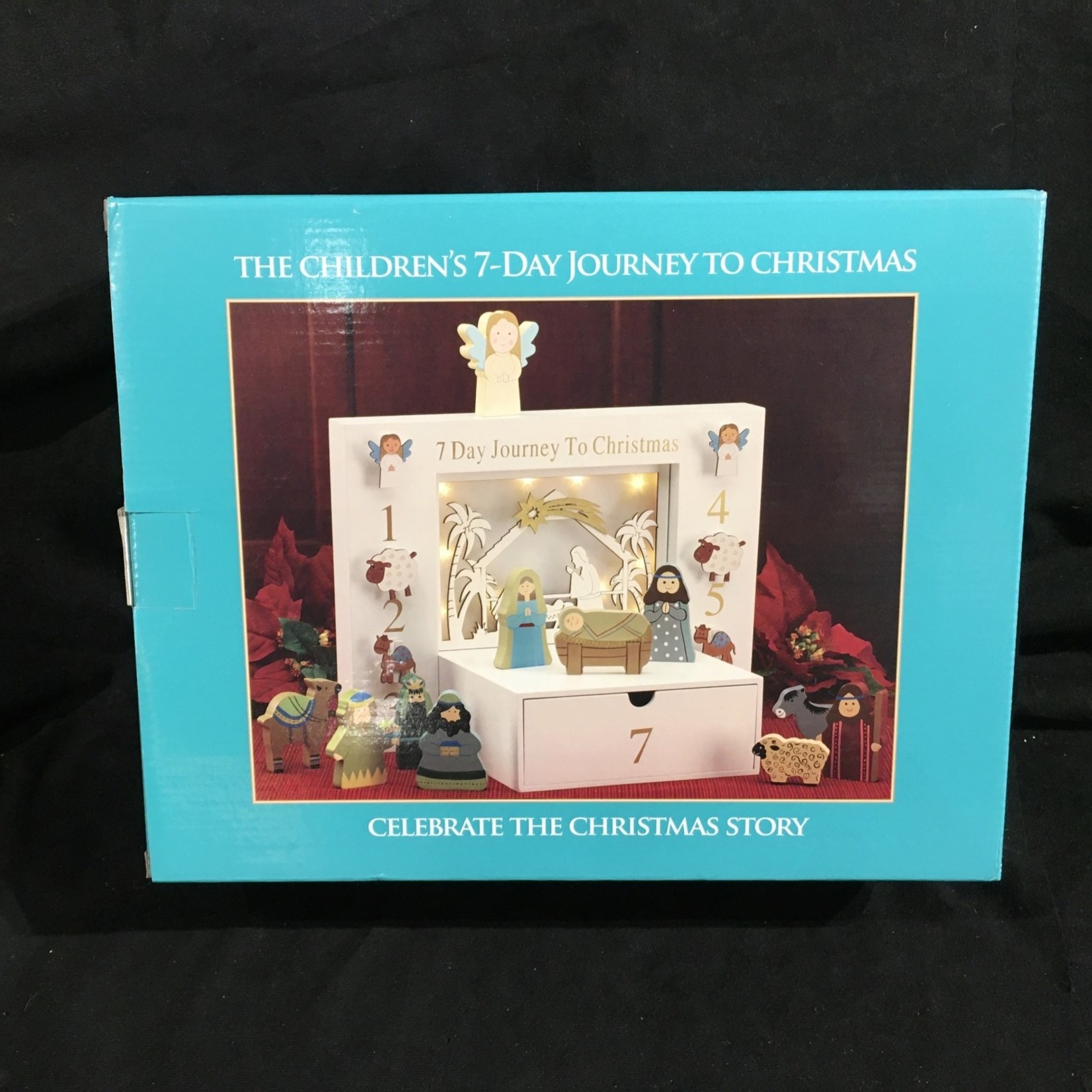 13.75x10.5” Children's 7 Day Journey Nativity (12 pcs)