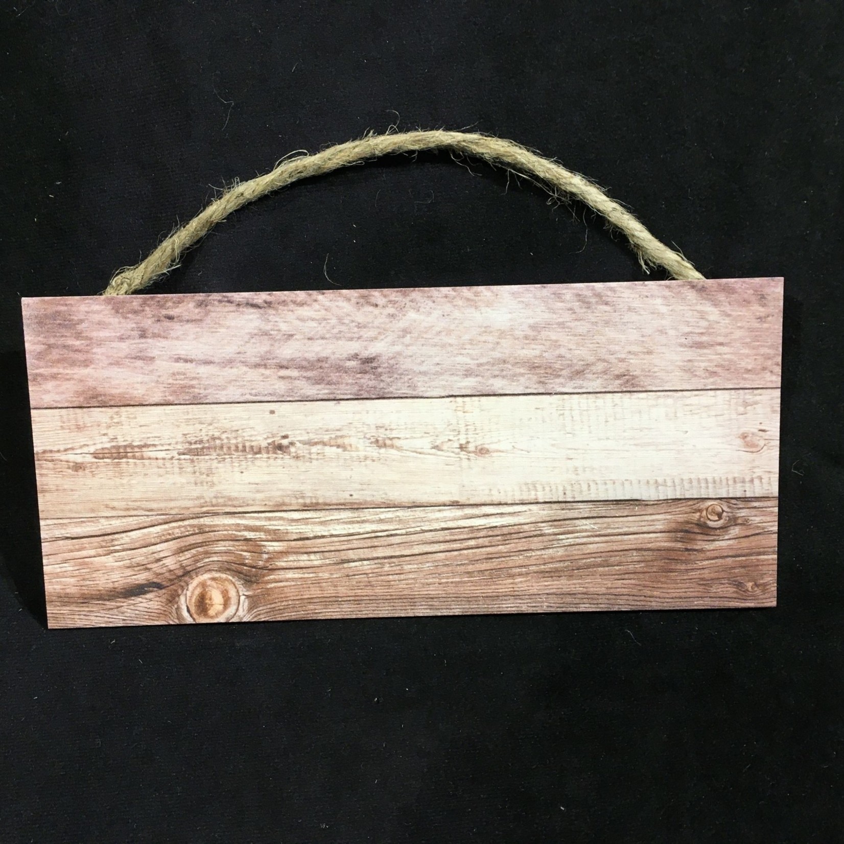 Rectangular Hanging Sign  10x4.5"