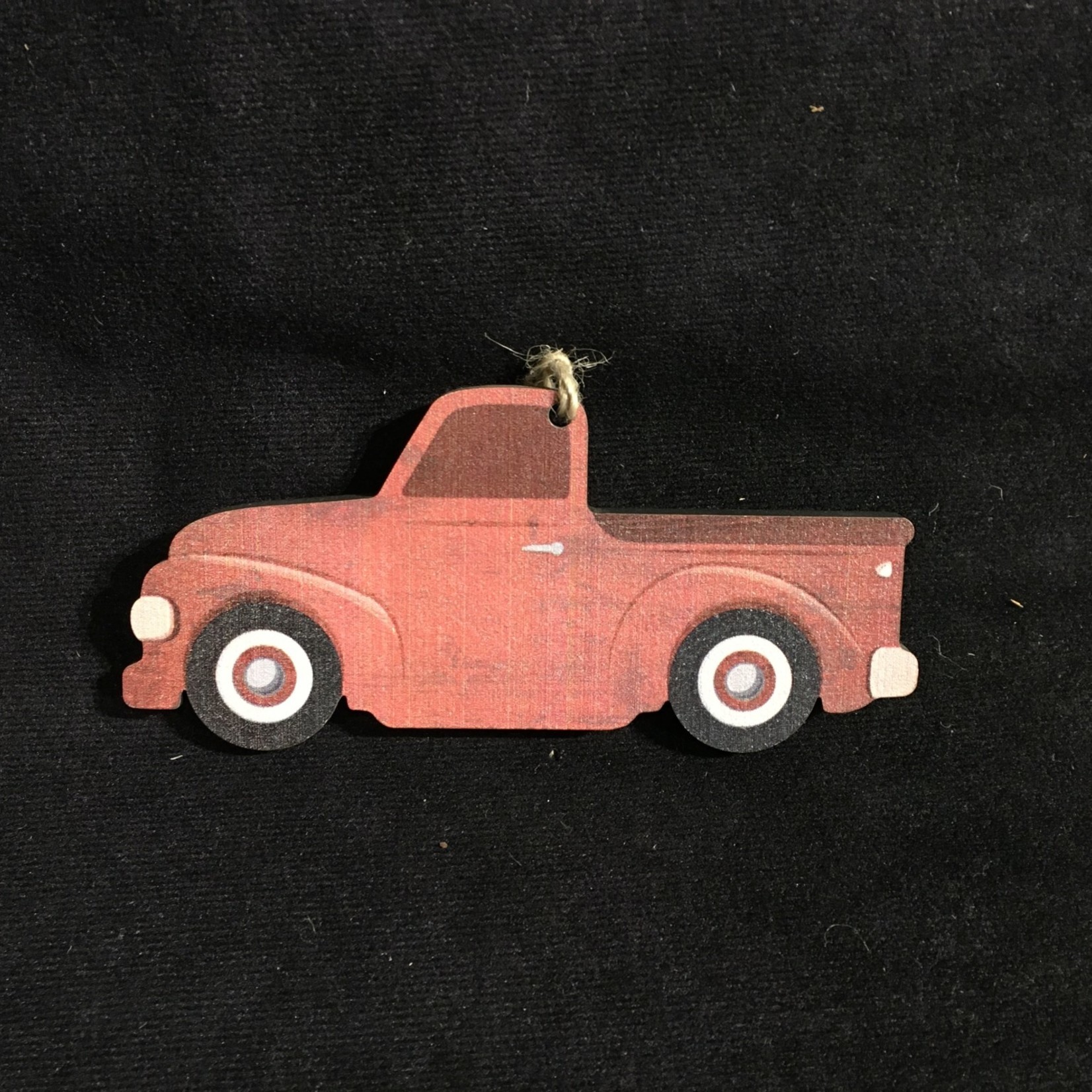 Personalized Red Truck Ornament