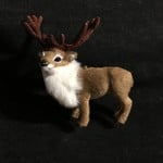 * Furry Reindeer Ornament