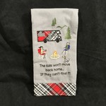 **The Kids Won't Move Tea Towel