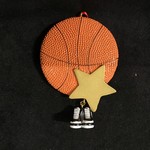 Basketball Star Orn