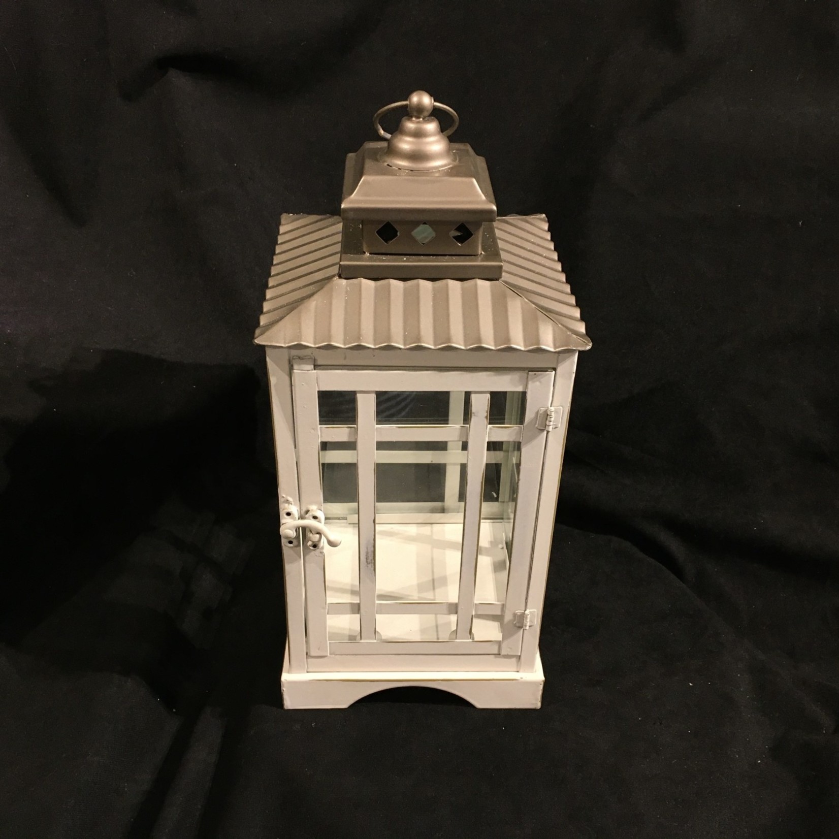 **14” White Lantern - Large