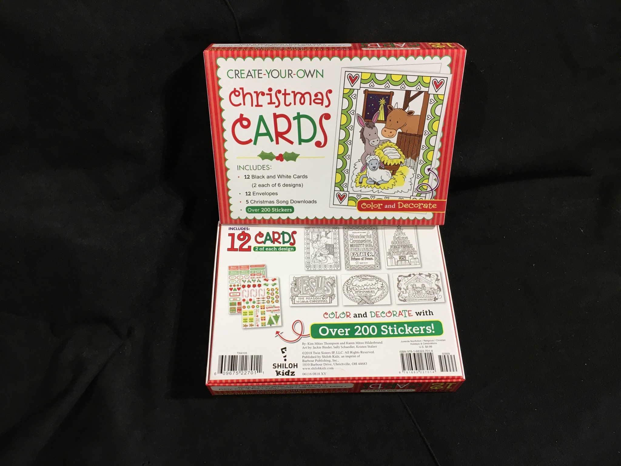 Christmas Card Kit (12 cards) - Christmas Tyme