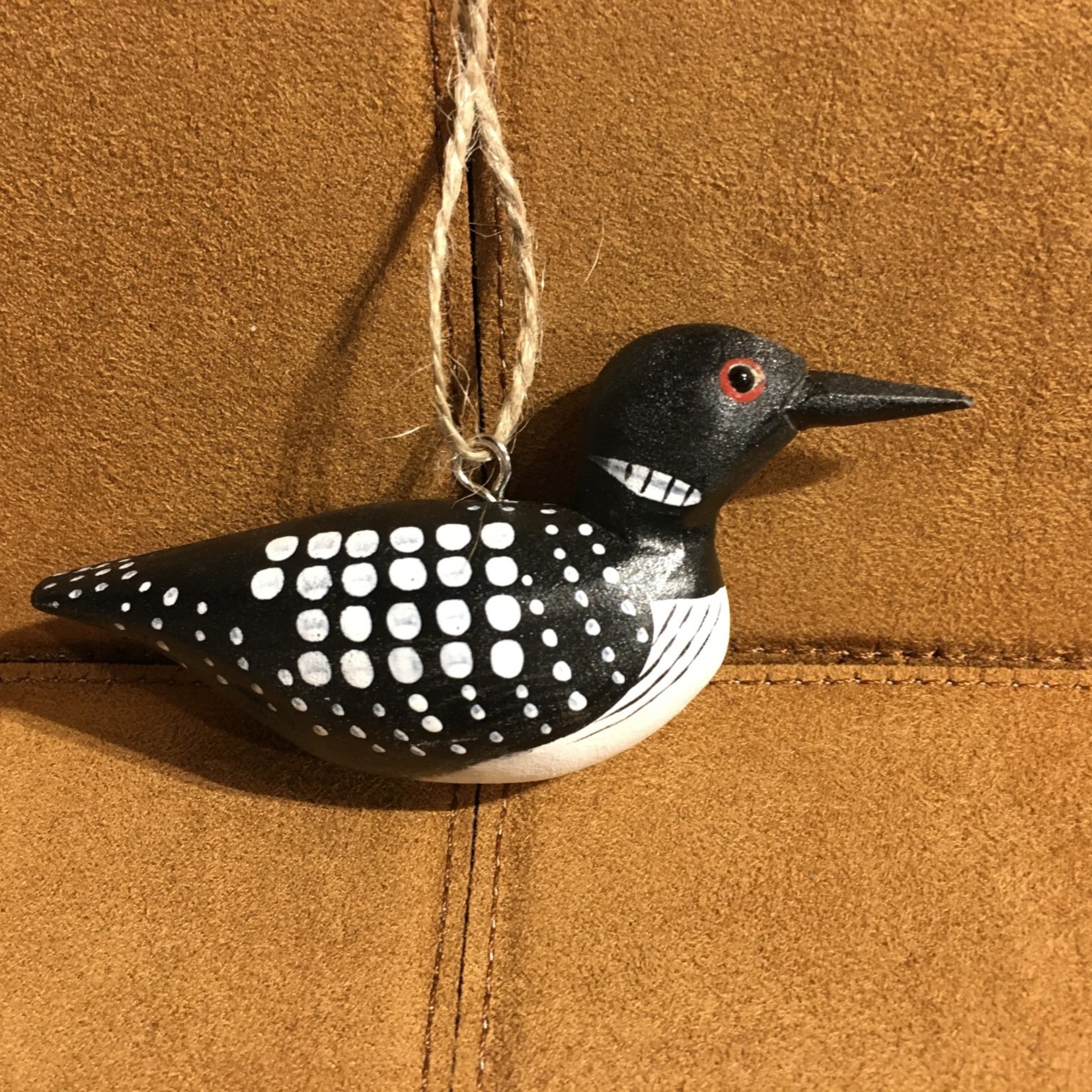 Carved Loon Ornament