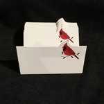 Cardinal Fold Placecards  (12 pc)