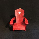 Red Muskoka Chair Ornament