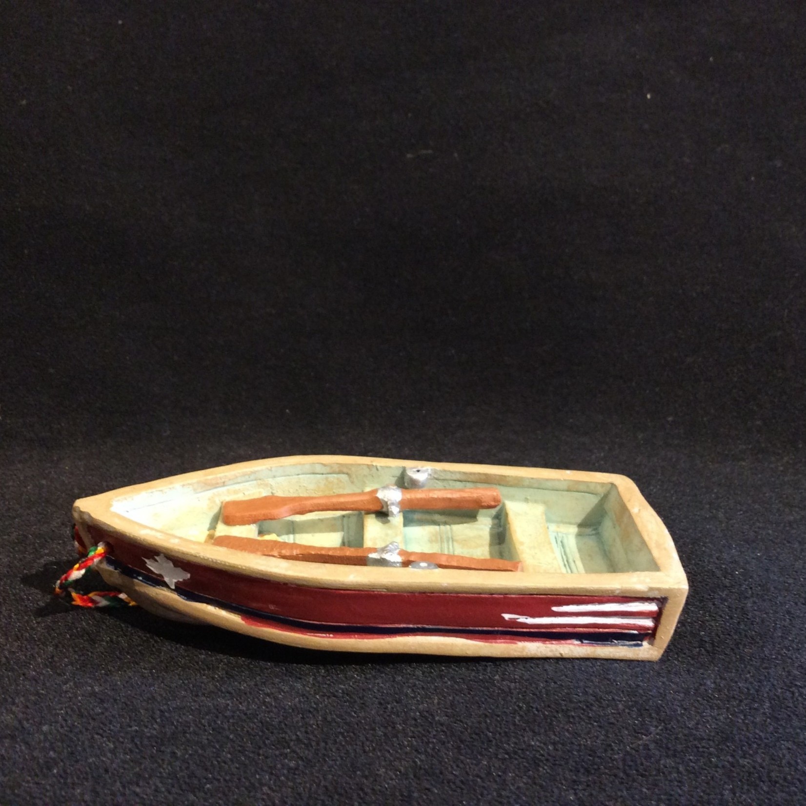 Tin Boat Ornament