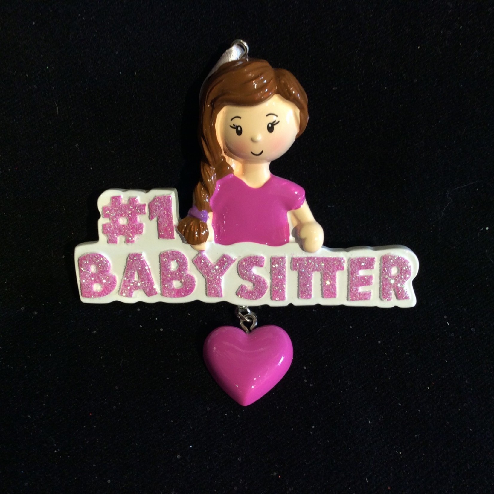 **#1 Babysitter Ornament