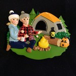 Campfire Family Orn. - 2