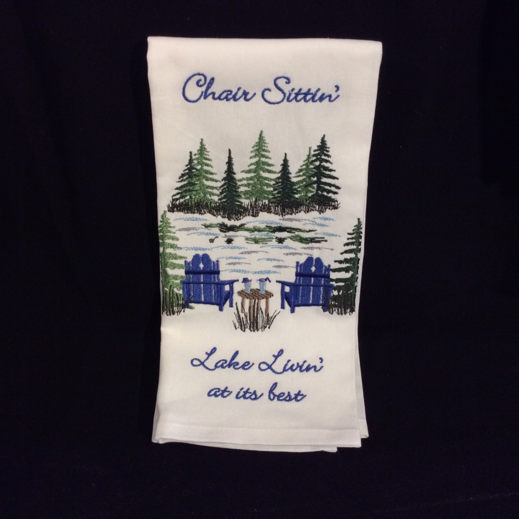 Chair Sittin' Tea Towel