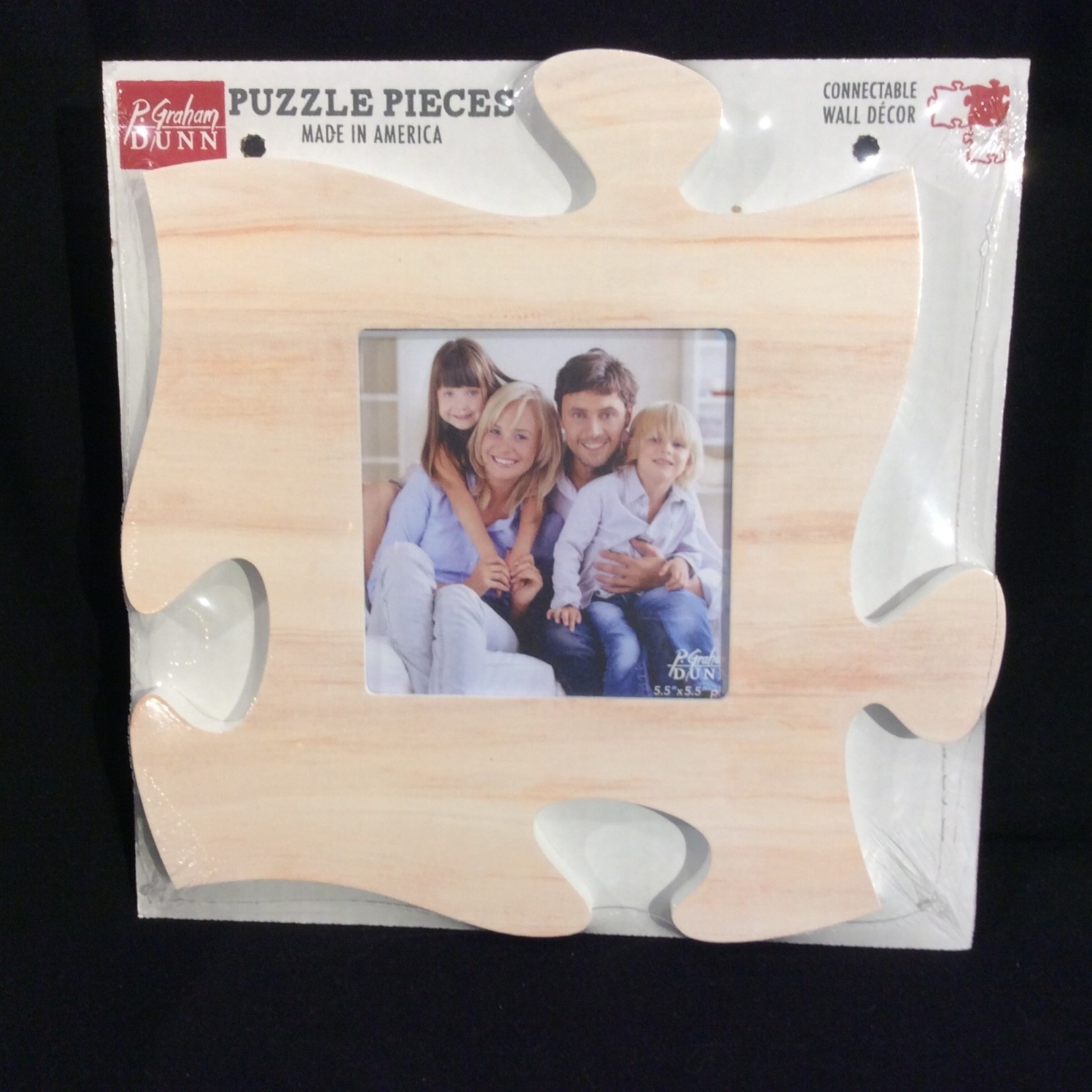 Puzzle - Tan Woodgrain