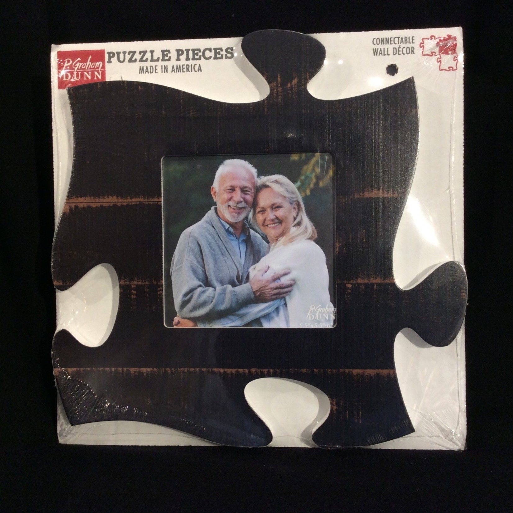 Puzzle - Black Faux Wood