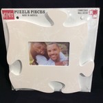 Puzzle Plaque - Floral (4x6" Photo)