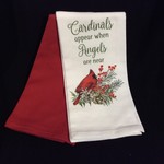 **Cardinals Appear Tea Towel Set of 2