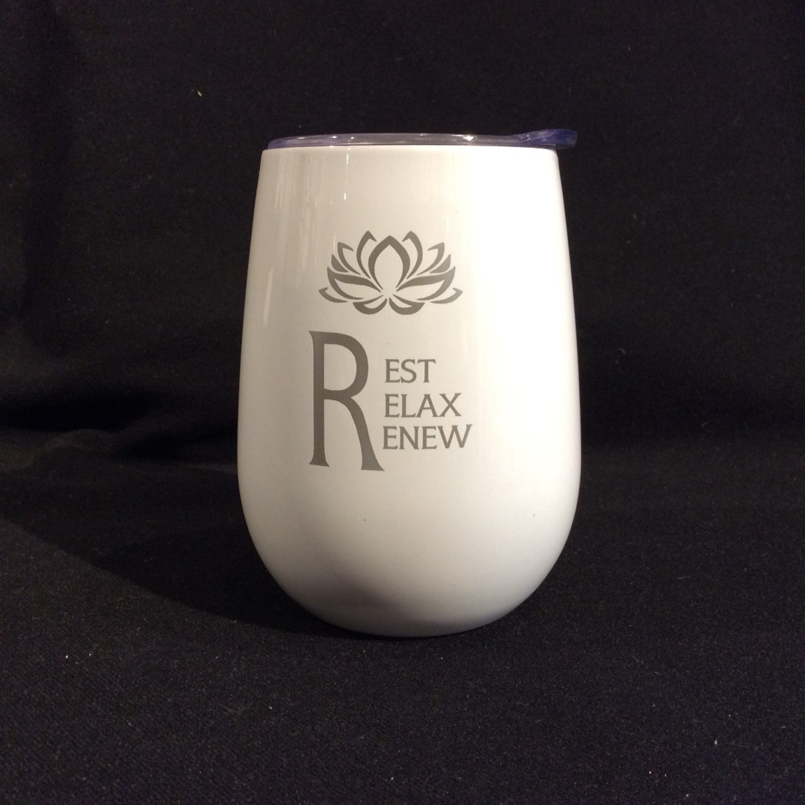 10 oz Wine Tumbler - White